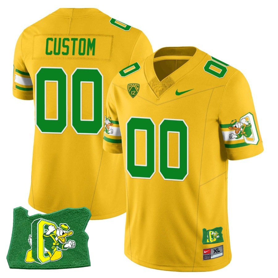Menâs Oregon Ducks âMighty Oregonâ Throwback Football Stitched Jersey â Oregon State