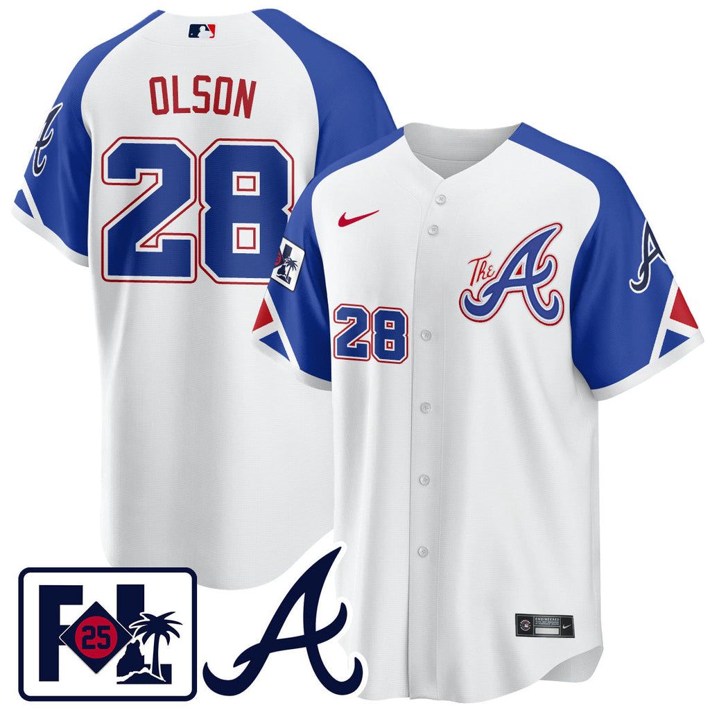 ATL 2025 Spring Training Jersey - Stitched