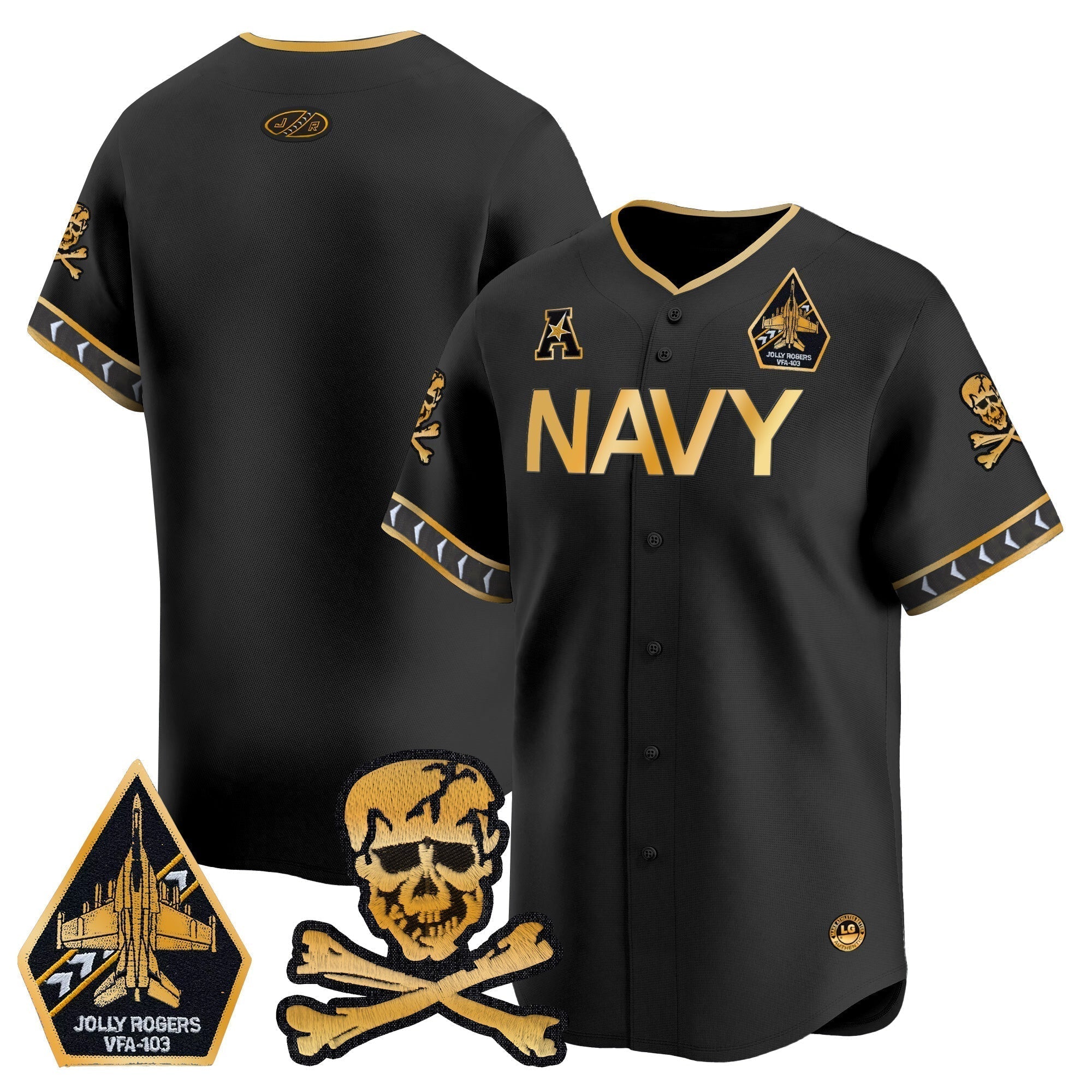 Navy MID 2025 Vapor Premier Limited Jersey - Stitched