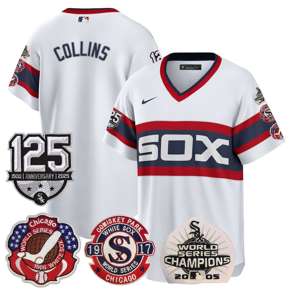 CWS 125th Anniversary - World Series Champions Jersey - Stitched