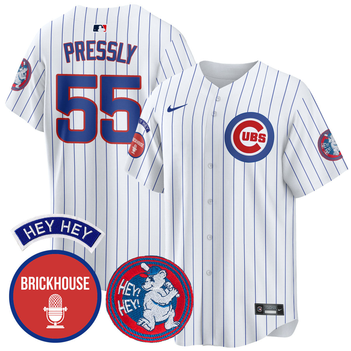 CHC Limited Jersey - Jack Brickhouse "Hey Hey" Patch - Stitched