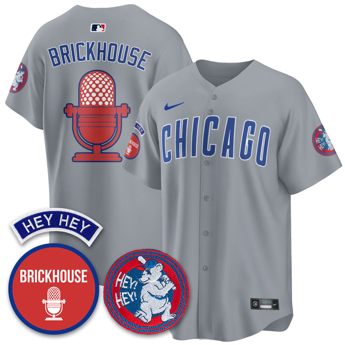 CHC Limited Jersey - Jack Brickhouse "Hey Hey" Patch - Stitched
