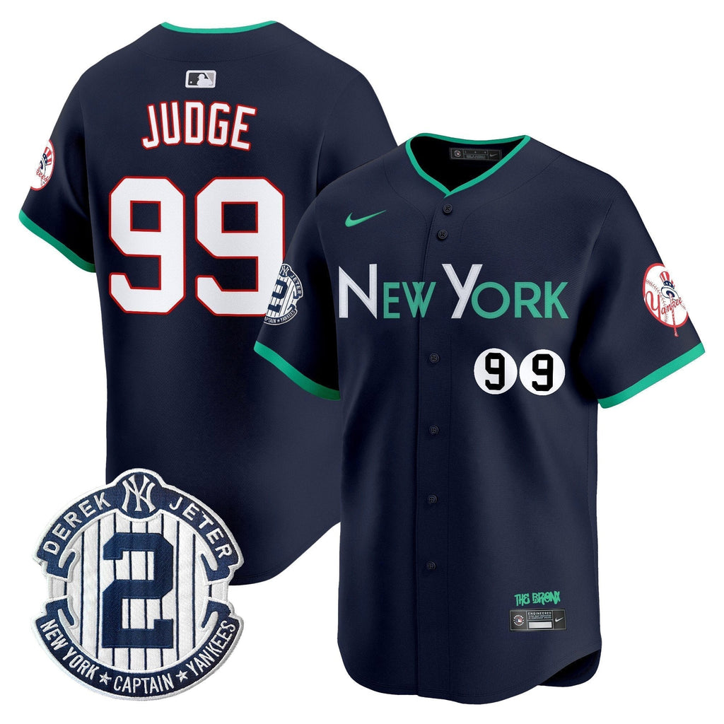 NYY City Connect Vapor Premier Limited Jersey - Stitched
