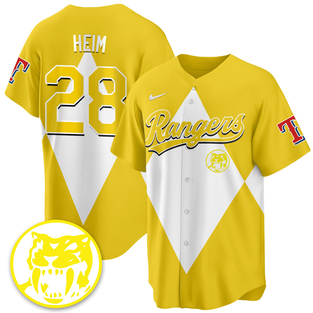 TEX Power Rangers Limited Jersey - Stitched