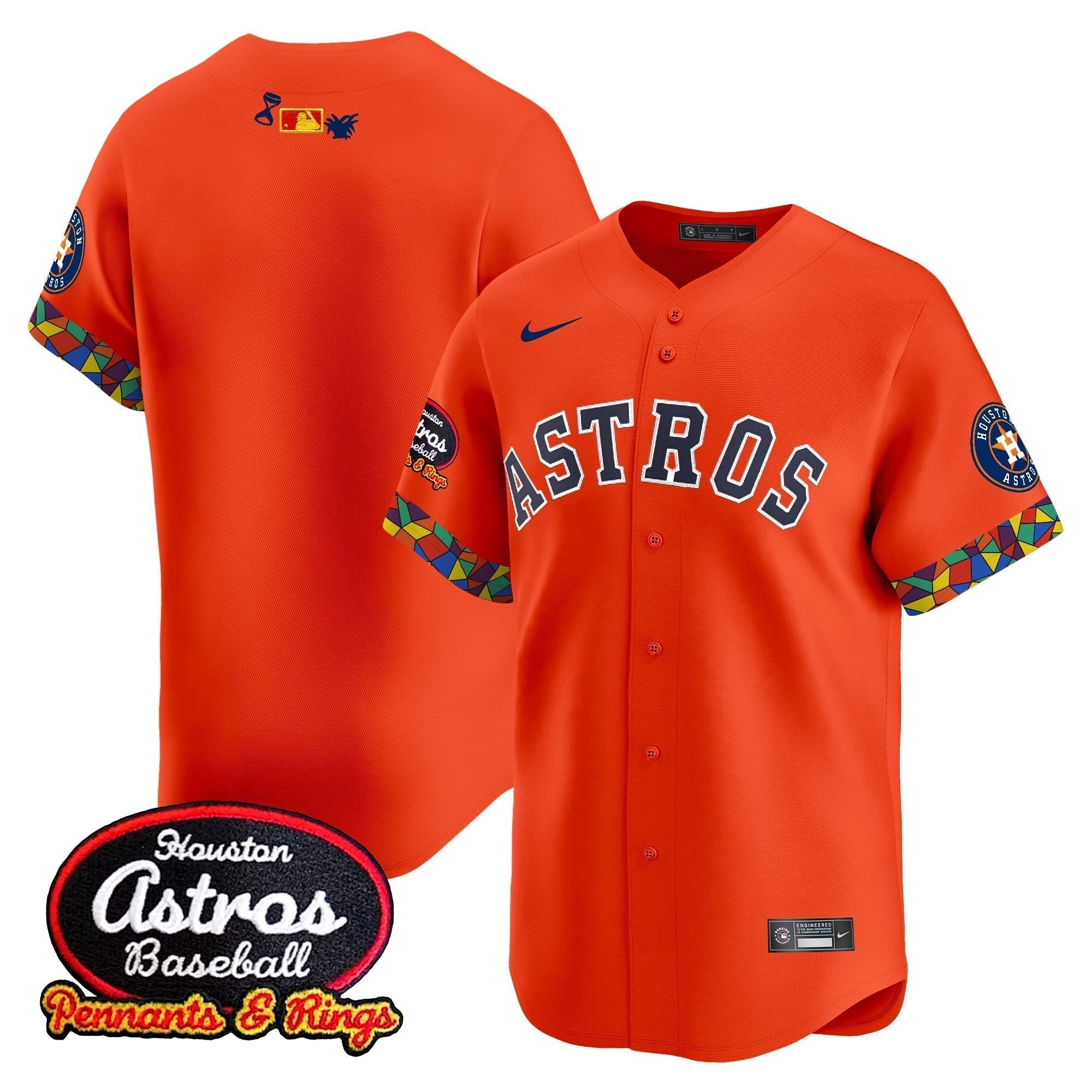 HOU x El Tiempo Cantina Vapor Premier Limited Jersey - Stitched
