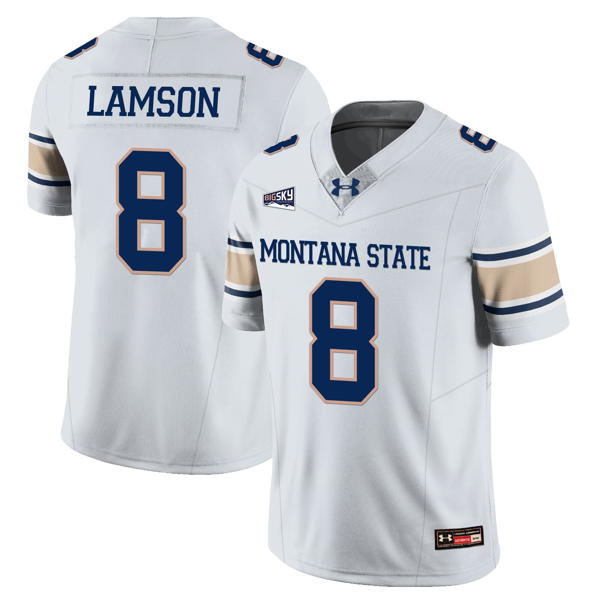 Women's Montana State Bobcat Football Jersey - All Stitched