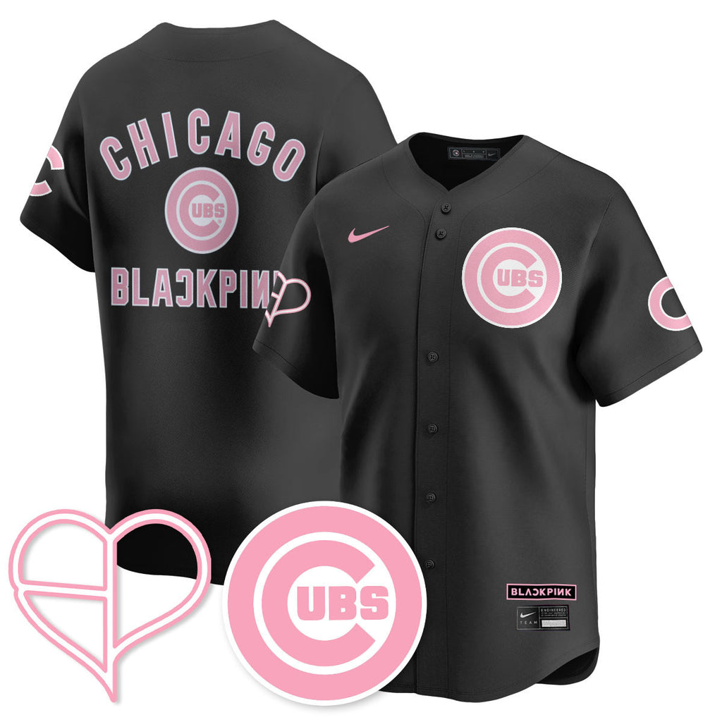 Women's Chicago Cubs BL??KPI?K 2025 Limited Jersey - All Stitched