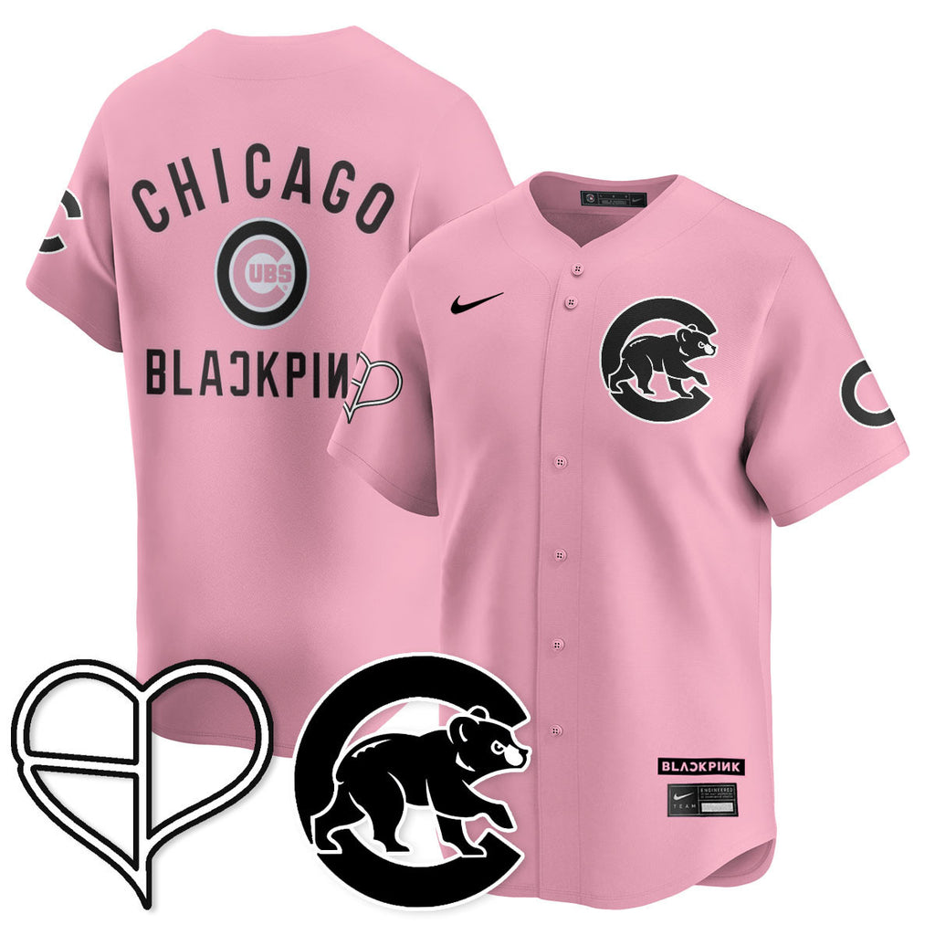 Chicago Cubs BL??KPI?K 2025 Limited Custom Jersey - All Stitched