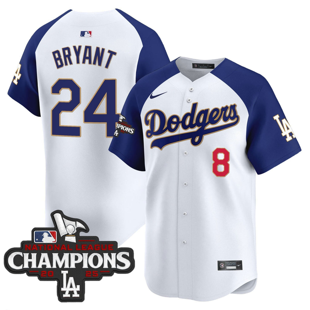Dodgers 2025 National League Champions Vapor Premier Limited Jersey - Stitched