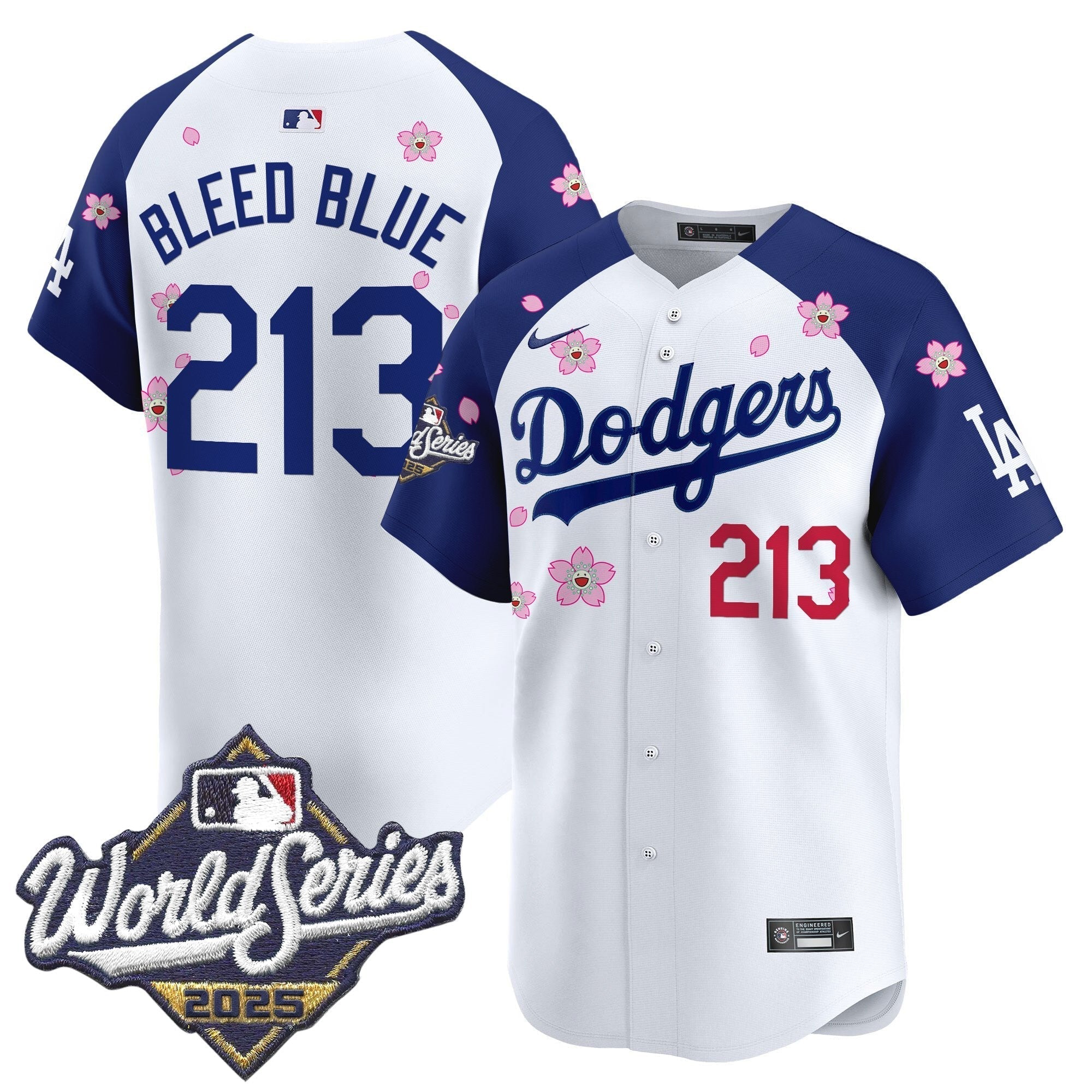 Dodgers 2025 World Series x Tokyo Series Vapor Premier Limited Jersey - Stitched