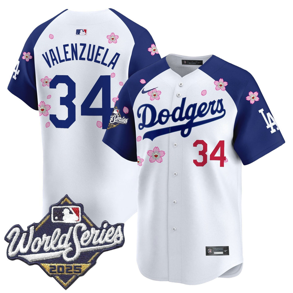 Dodgers 2025 World Series x Tokyo Series Vapor Premier Limited Jersey - Stitched