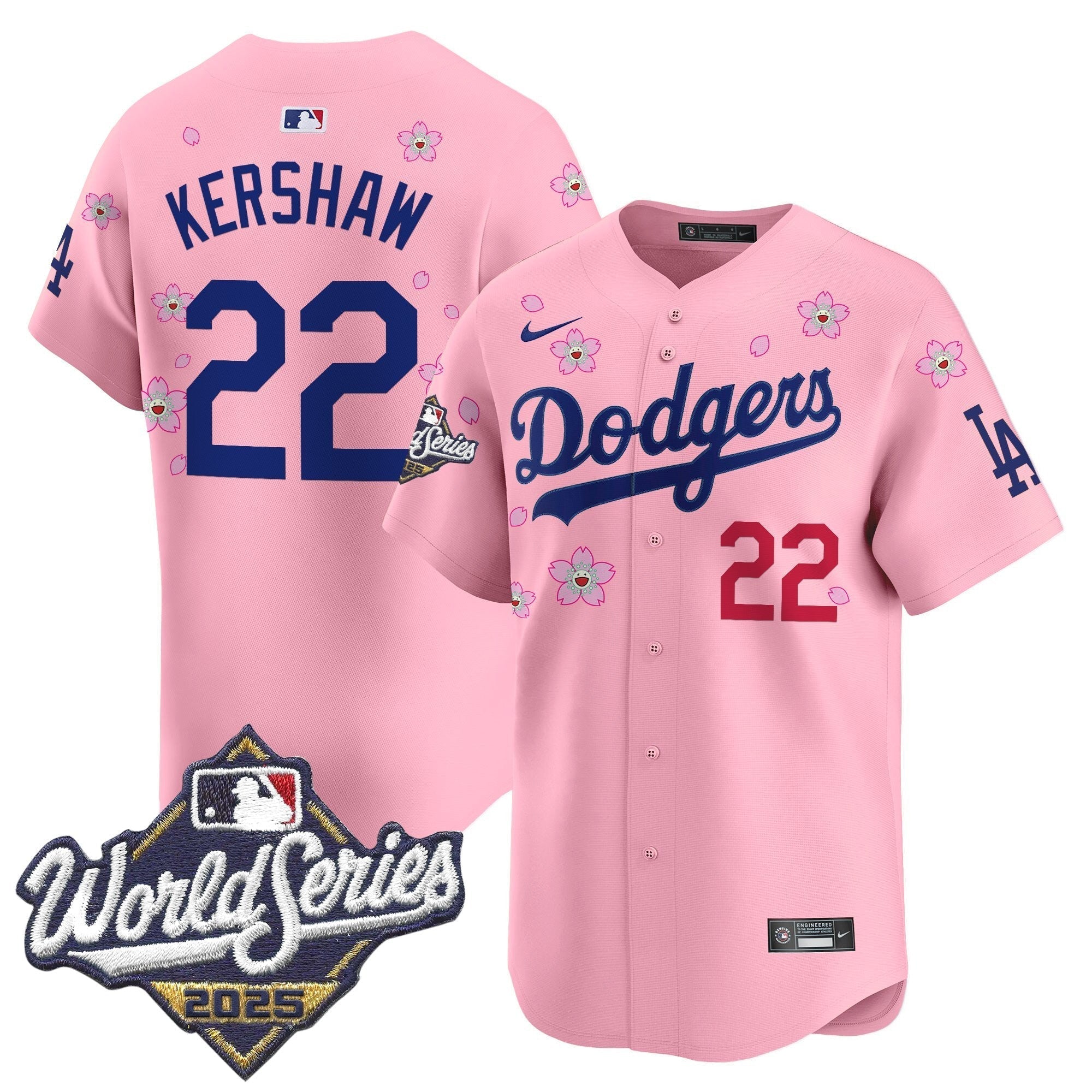 Dodgers 2025 World Series x Tokyo Series Vapor Premier Limited Jersey - Stitched