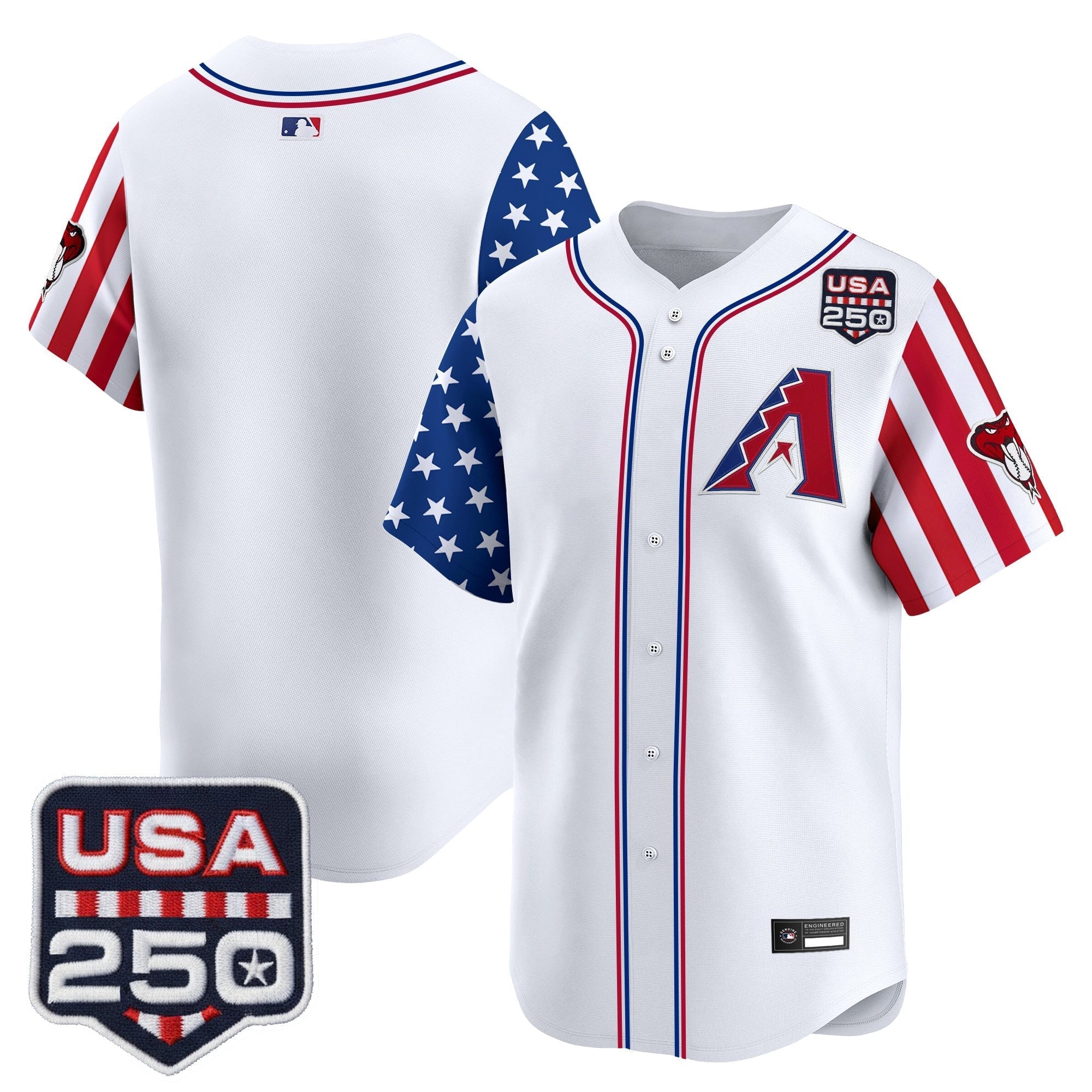 ARI "America 250 Edition" Vapor Premier Limited Jersey - Stitched