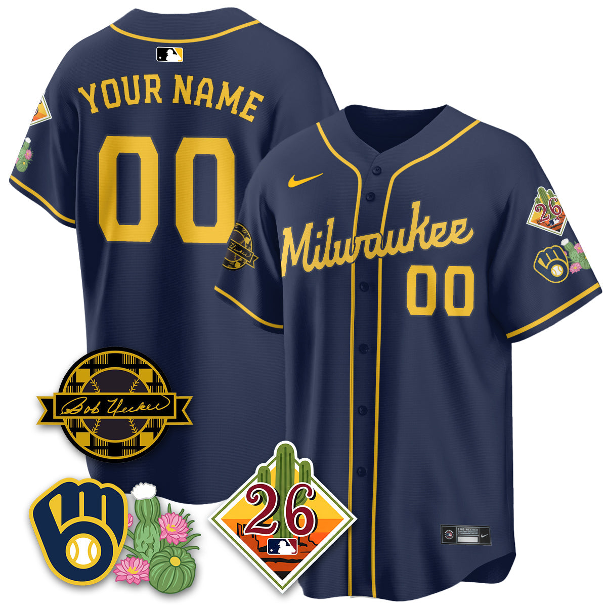 MIL 2026 Spring Training Vapor Limited Jersey - Stitched