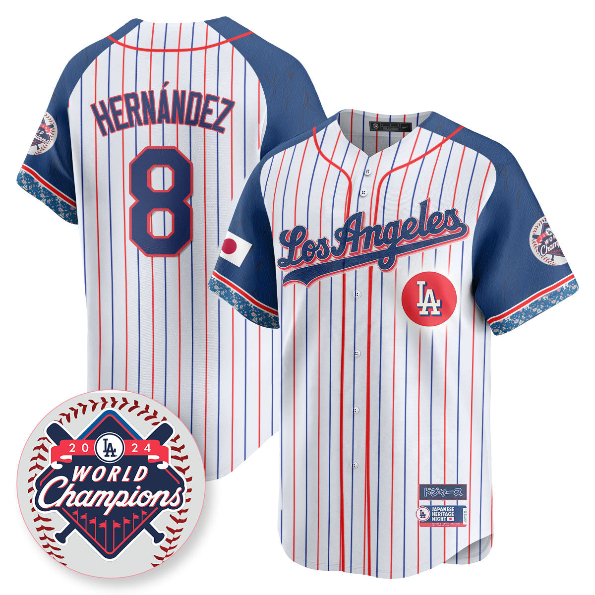 LAD Japanese Heritage Night Jersey - Stitched