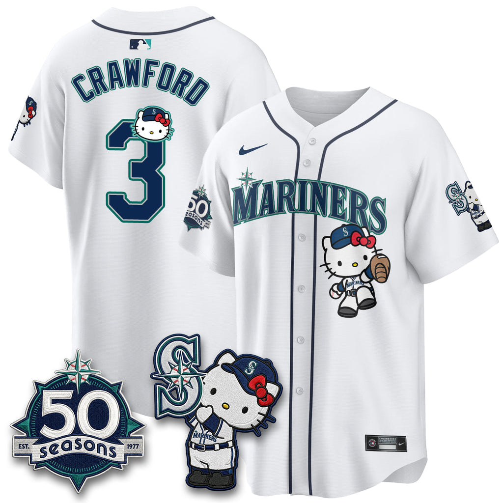 SEA x Meow KT Night Limited Teal Jersey - Stitched