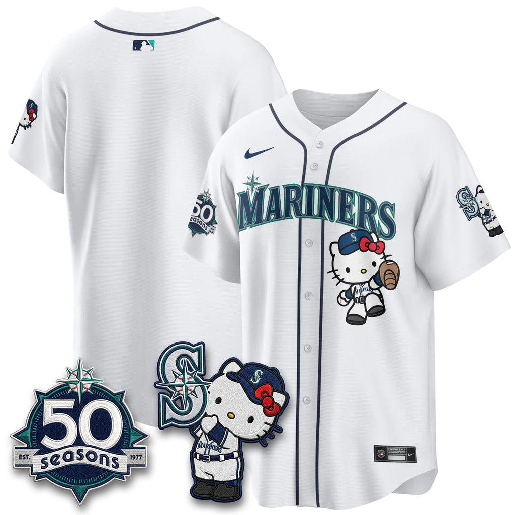 SEA x Meow KT Night Limited Teal Jersey - Stitched