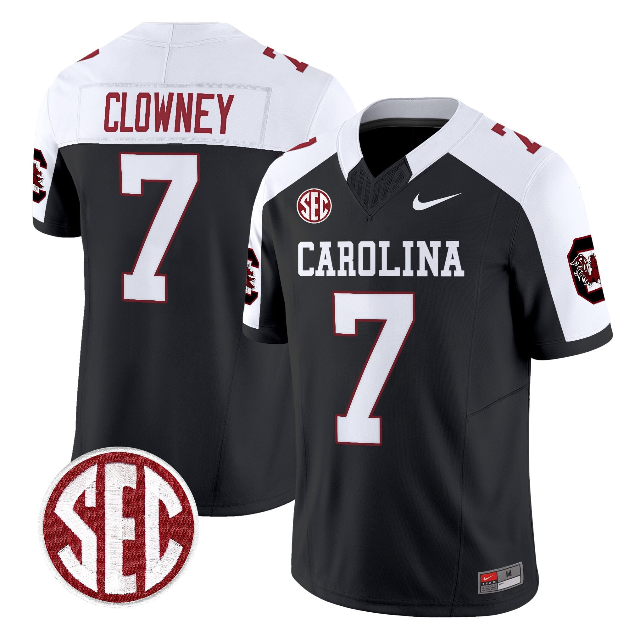 Men's South Carolina Gamecocks 1980 Throwback Vapor Limited Jersey â Rebrand 2026 â All Stitched