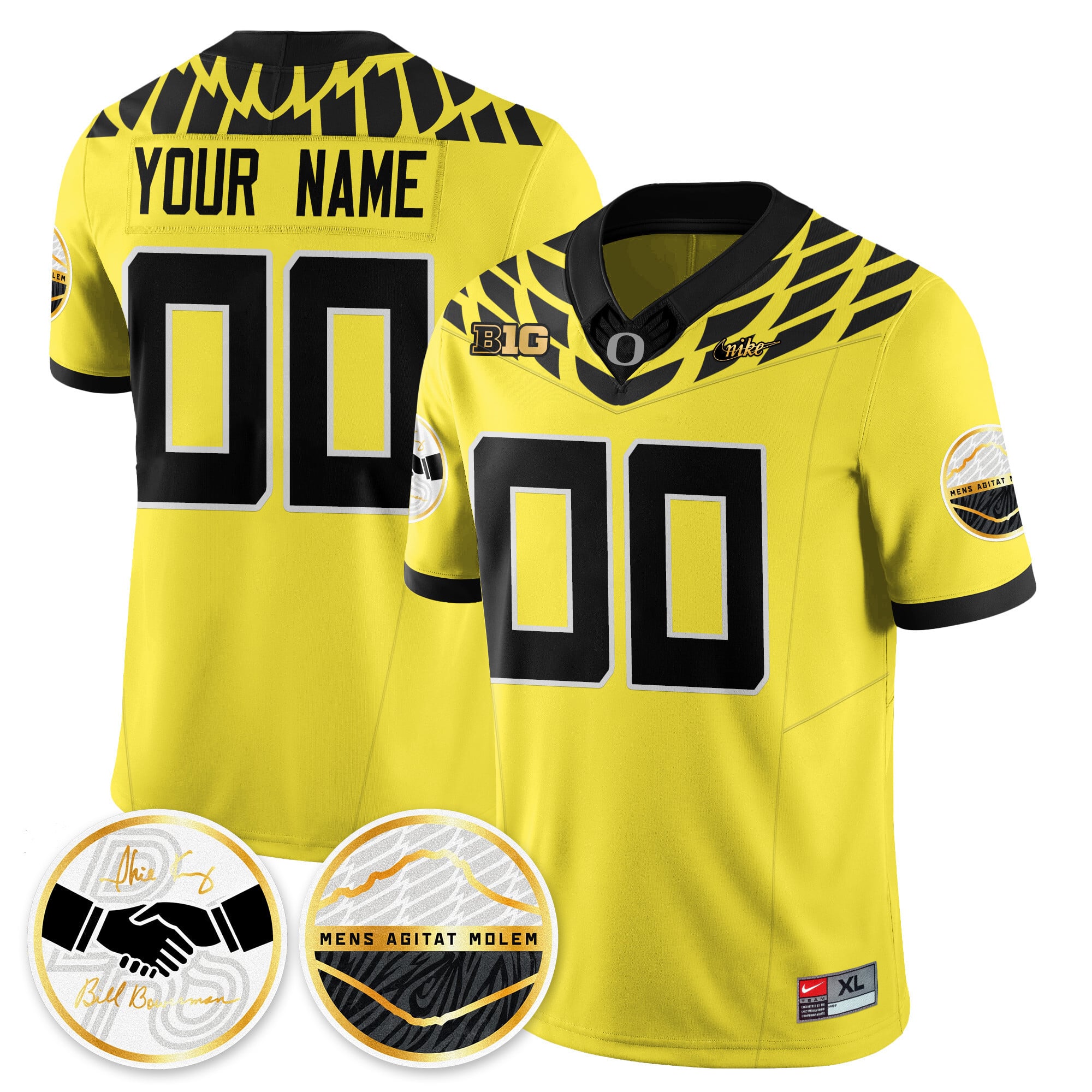 Women's Oregon Ducks 2025 "Shoe Duck" Jersey - All Stitched
