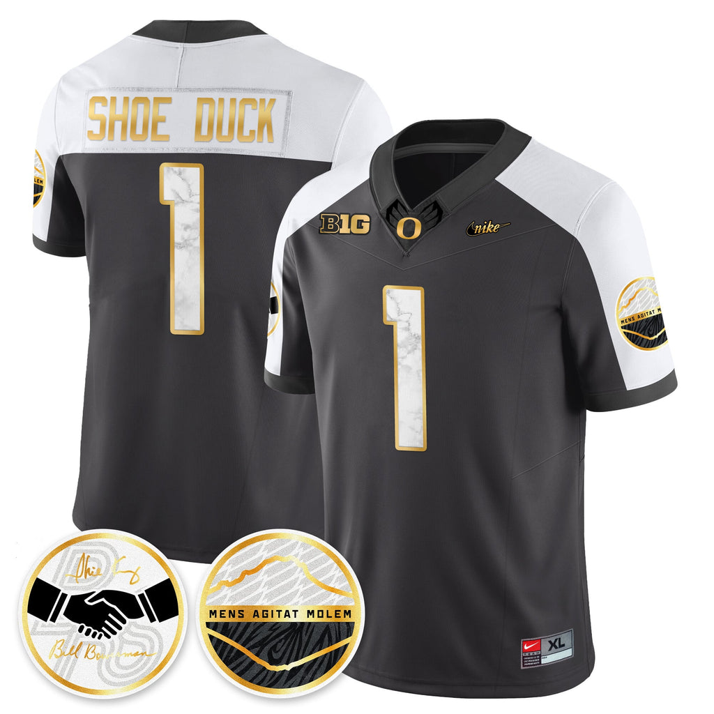 Men's Oregon Ducks 2025 "Shoe Duck" Jersey - All Stitched