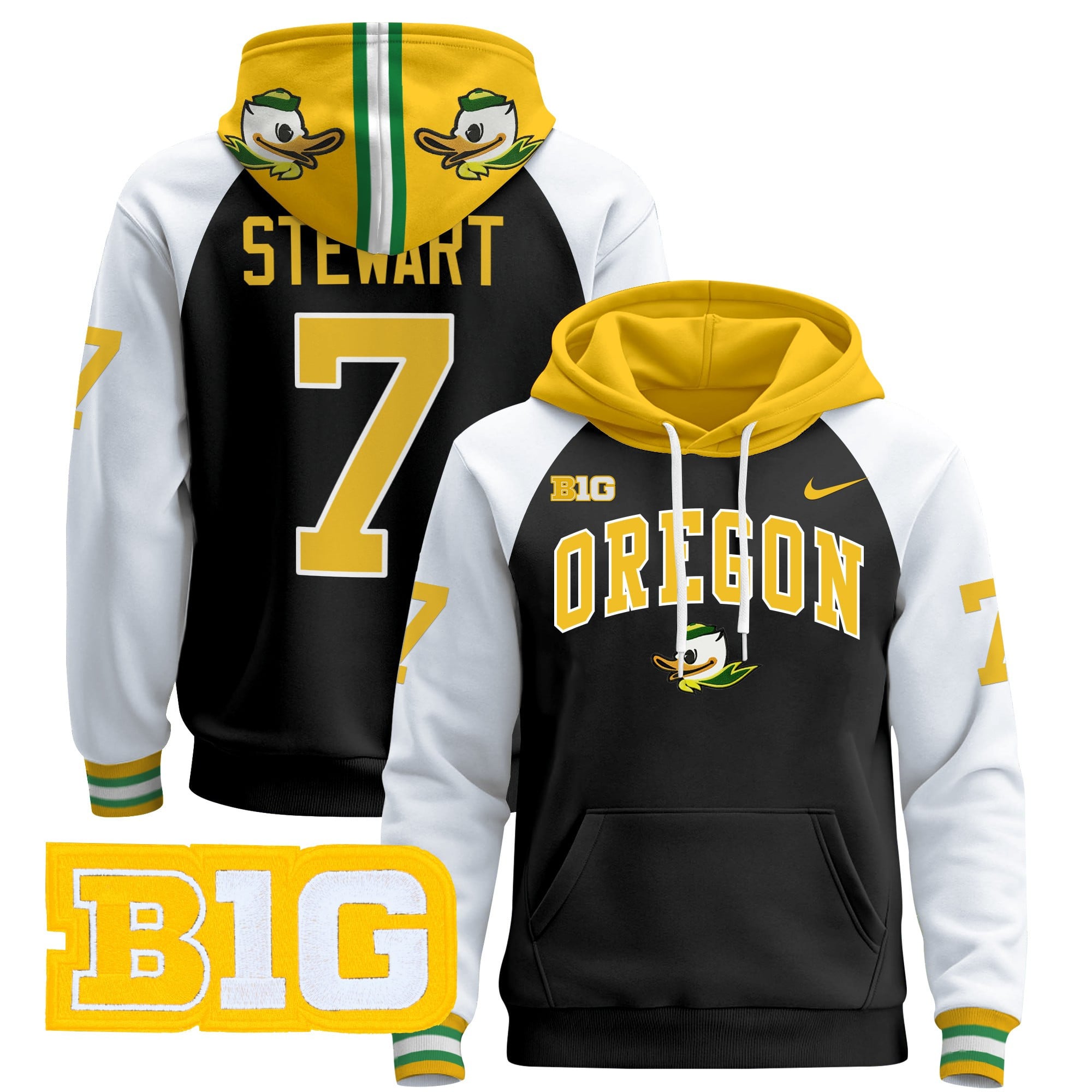 Oregon Ducks 2024 Pullover Hoodie V4