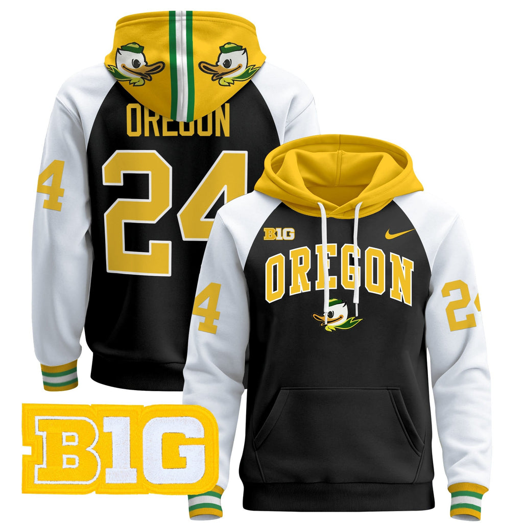 Oregon Ducks 2024 Pullover Hoodie V4