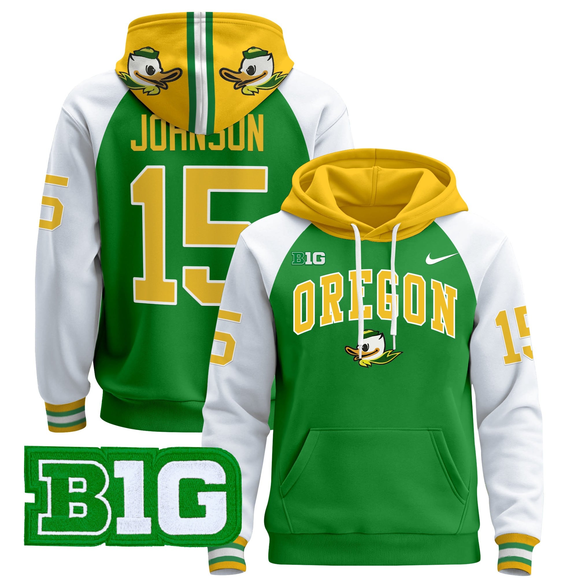 Oregon Ducks 2024 Pullover Hoodie V4