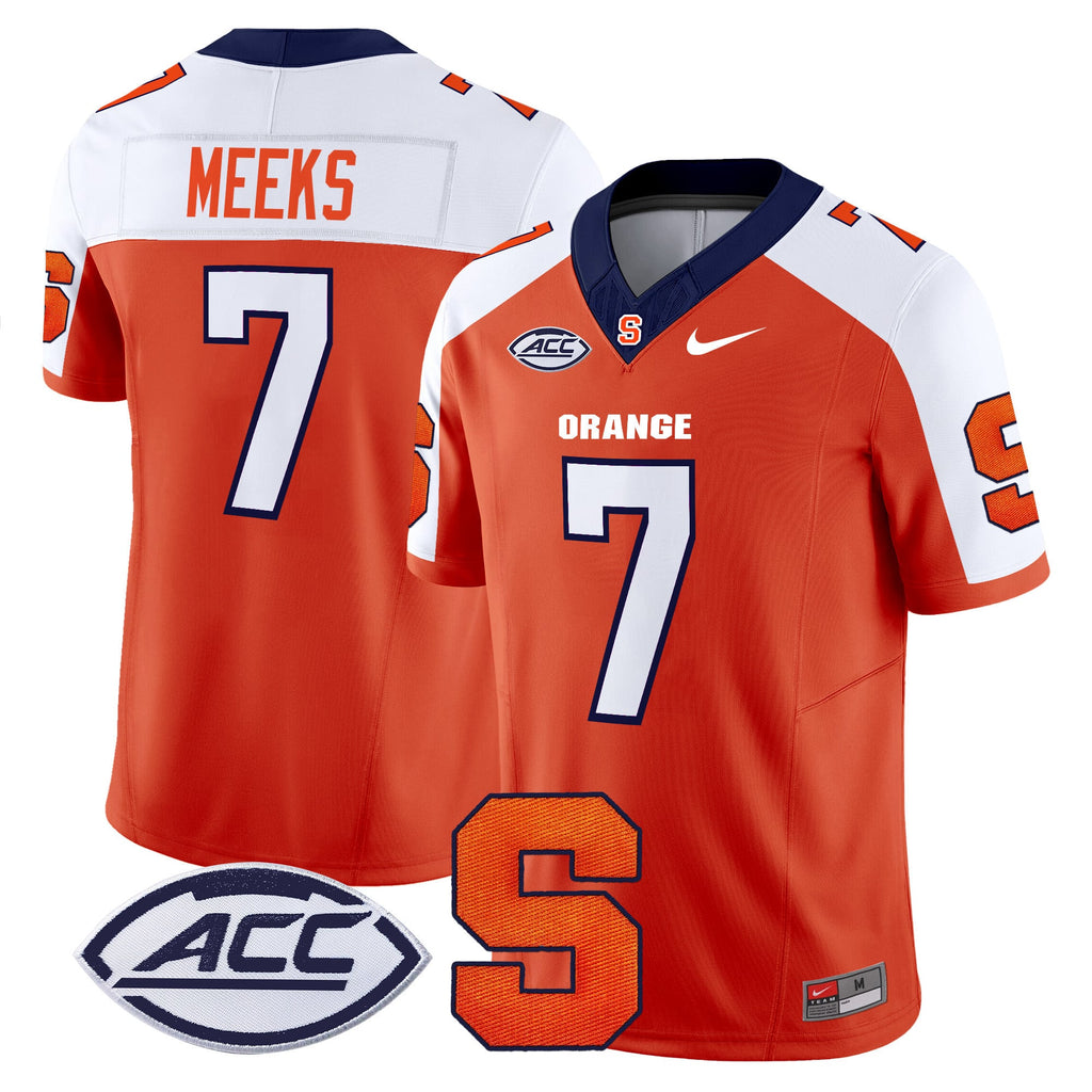 Men's Syracuse Orange 2024 Vapor Limited Jersey - All stitched