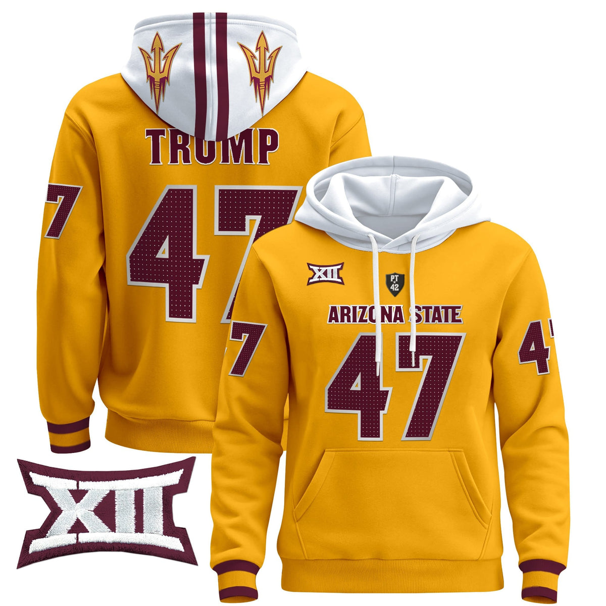 Arizona State Sun Devils 2024 Pullover Hoodie V4