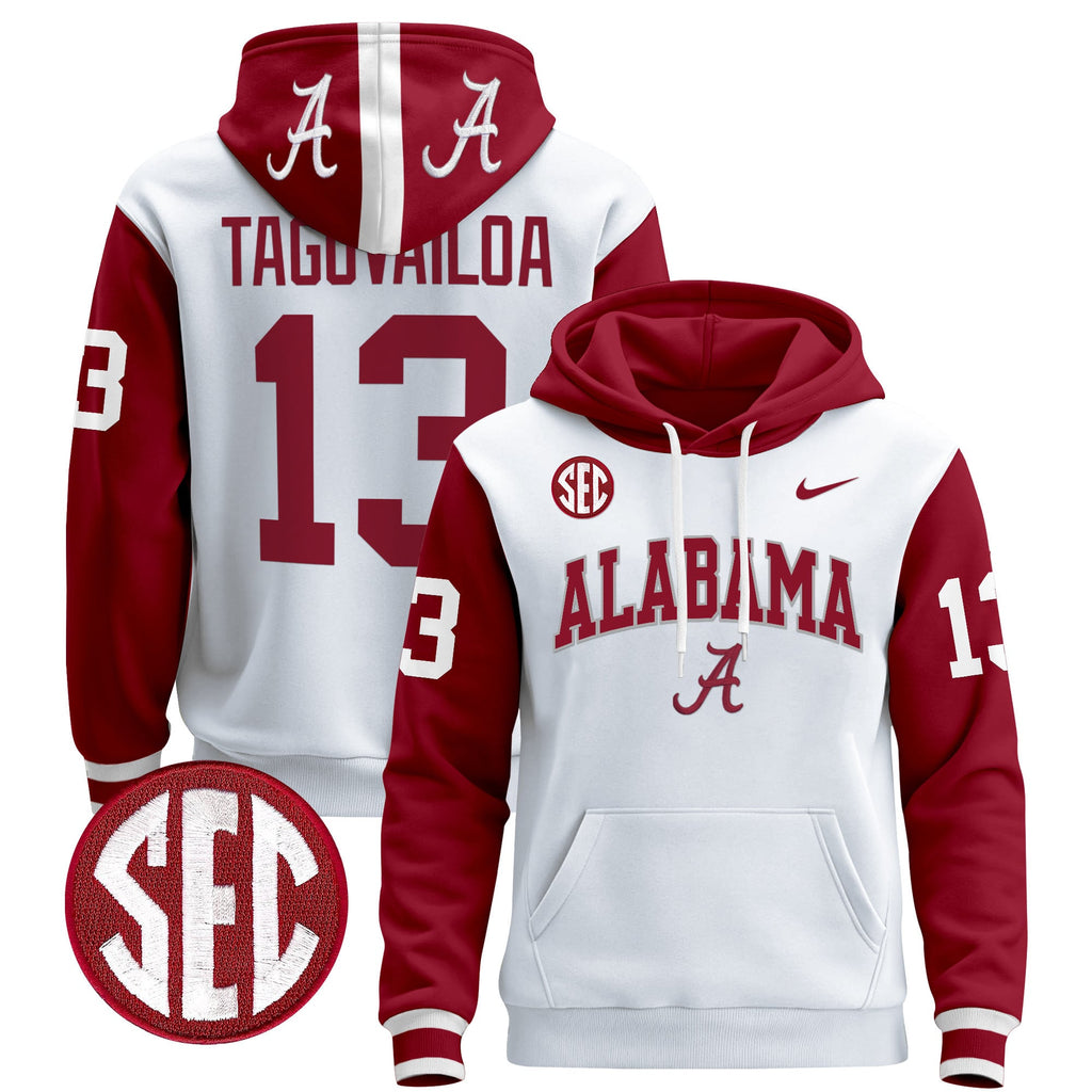 Men's Alabama Crimson Tide 2024 Pullover Hoodie V3