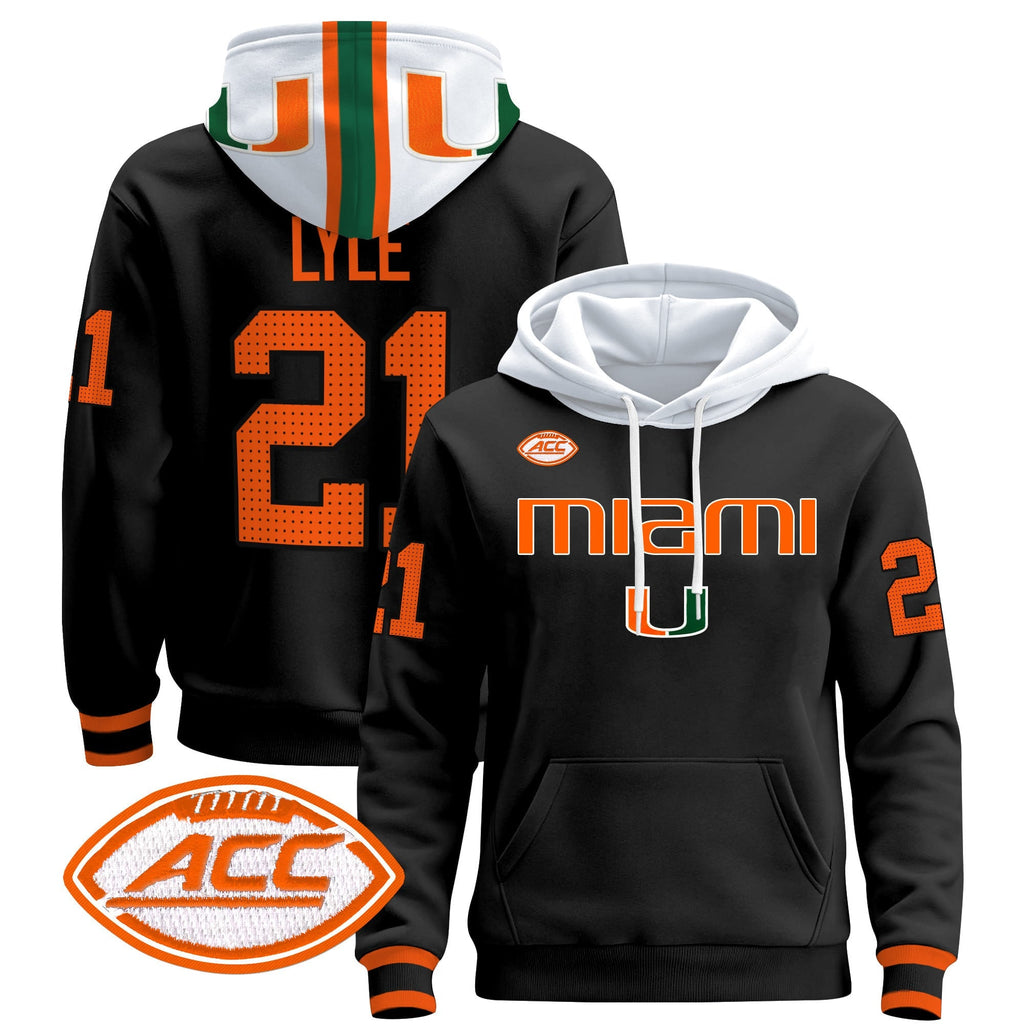Miami Hurricanes 2024 Pullover Hoodie V3
